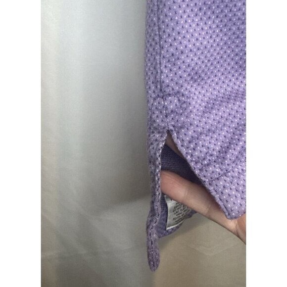 Peter Millar Men’s Purple Cotton Performance Golf Polo Sz L - Picture 3 of 8